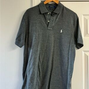 Polo Ralph Lauren custom slim fit size Medium Dark heather gray